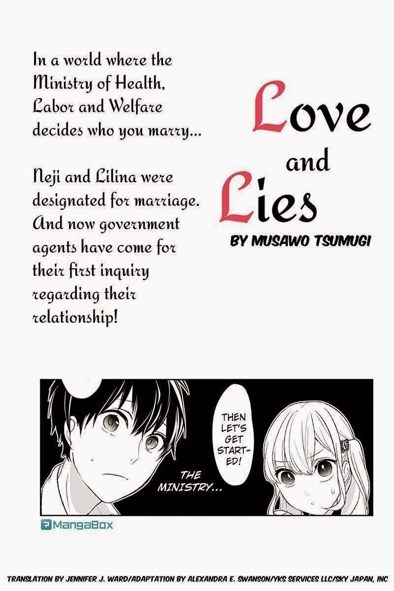 Love and Lies Chapter 20 - Page 1