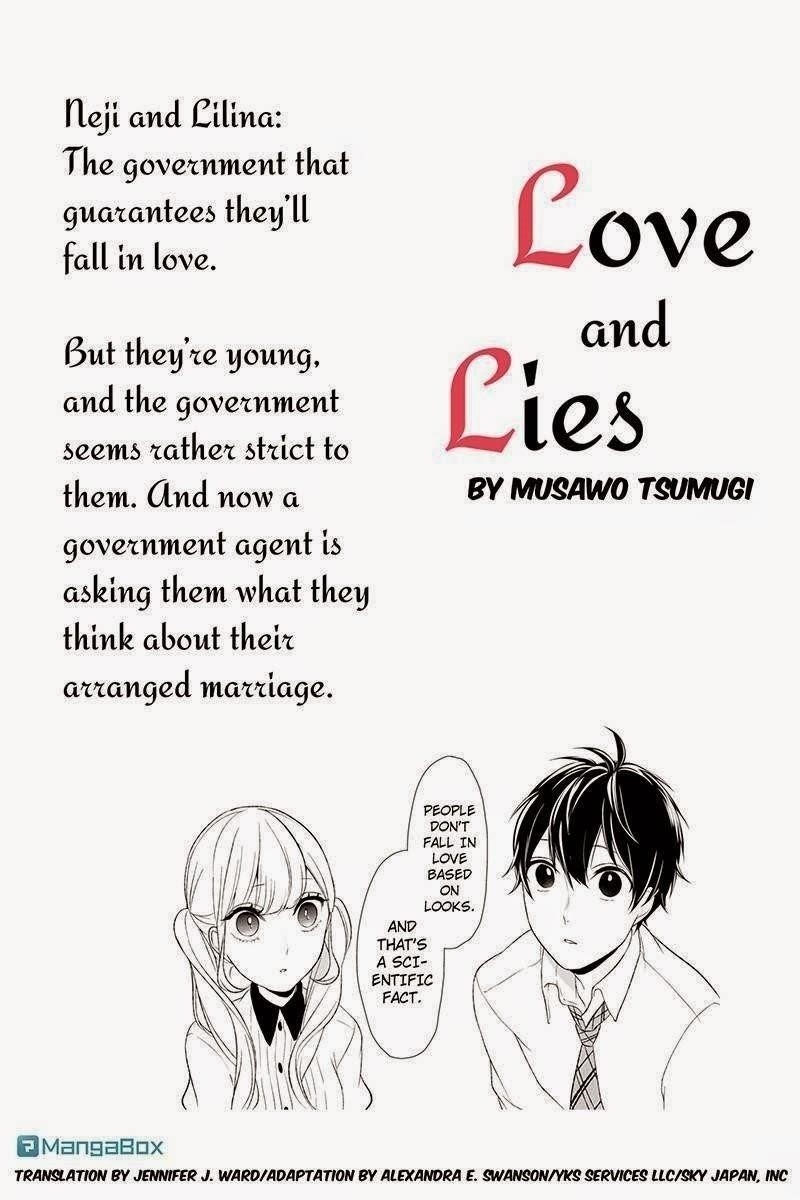 Love and Lies Chapter 21 - Page 1