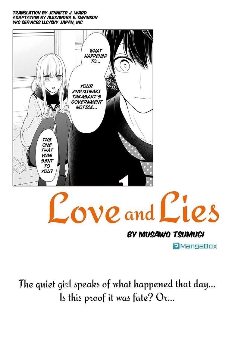 Love and Lies Chapter 84 - Page 1