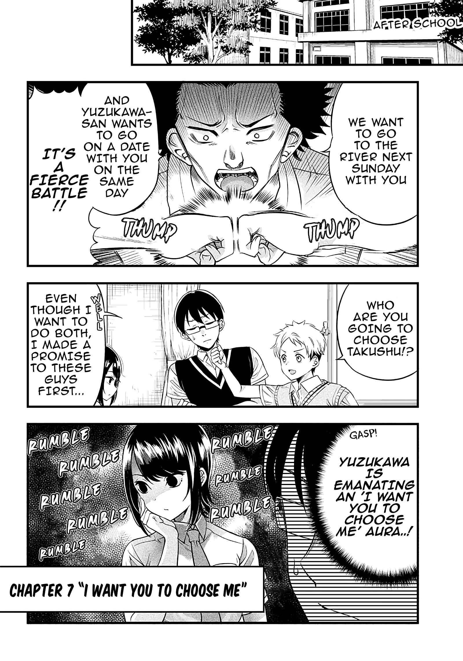 Yuzukawa-San Wa, Sasshite Hoshii Chapter 7 - Page 9