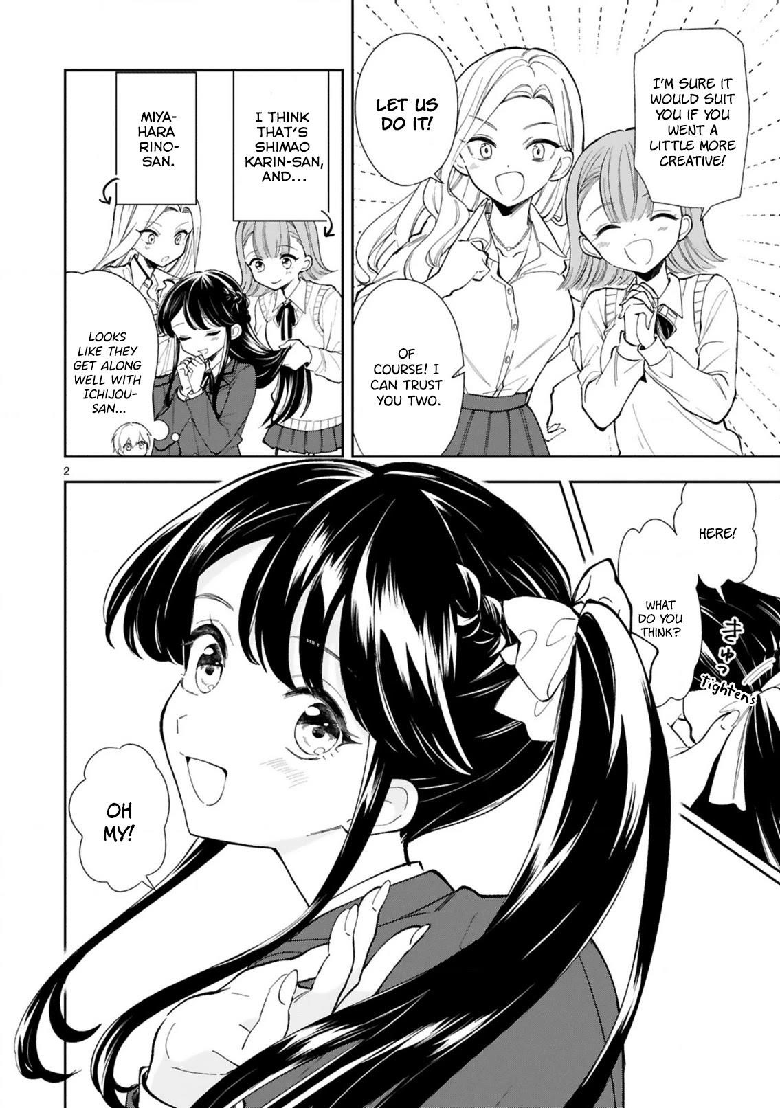 Ichijou-San Wa Kao Ni Deyasui Chapter 3 - Page 4