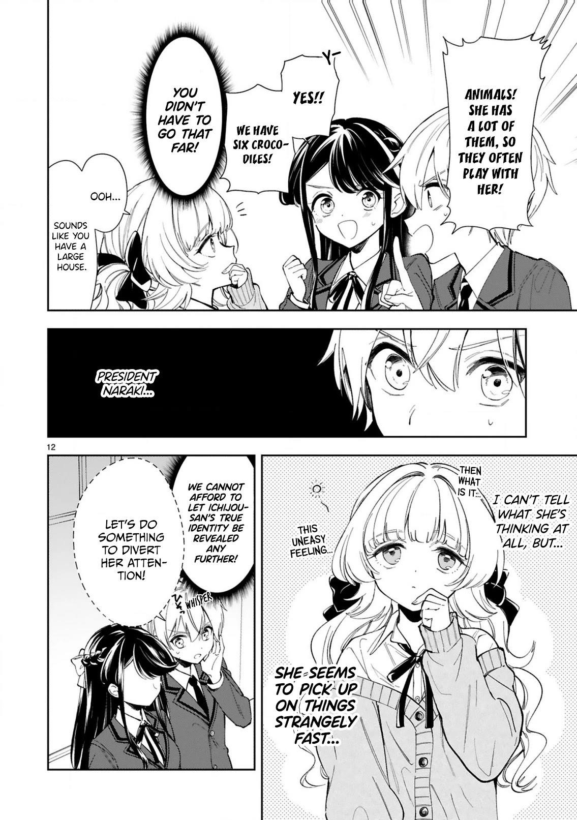 Ichijou-San Wa Kao Ni Deyasui Chapter 4 - Page 12