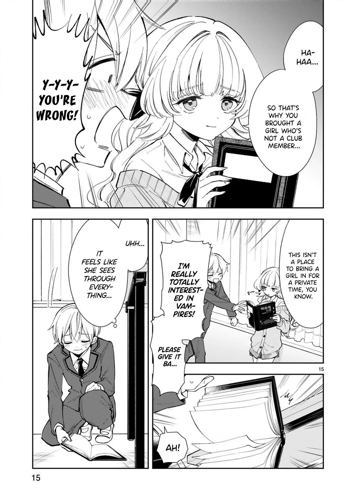 Ichijou-San Wa Kao Ni Deyasui Chapter 4 - Page 15