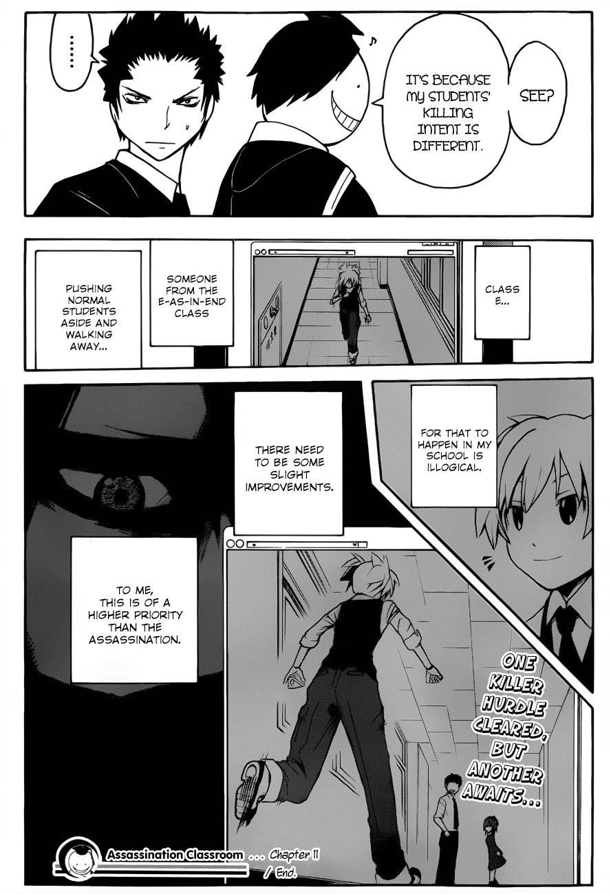 Ansatsu Kyoushitsu Chapter 11 - Page 20