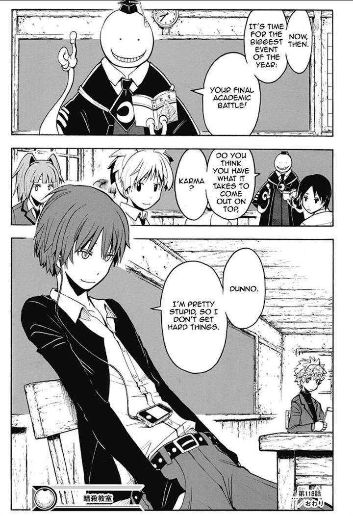 Ansatsu Kyoushitsu Chapter 118 - Page 19