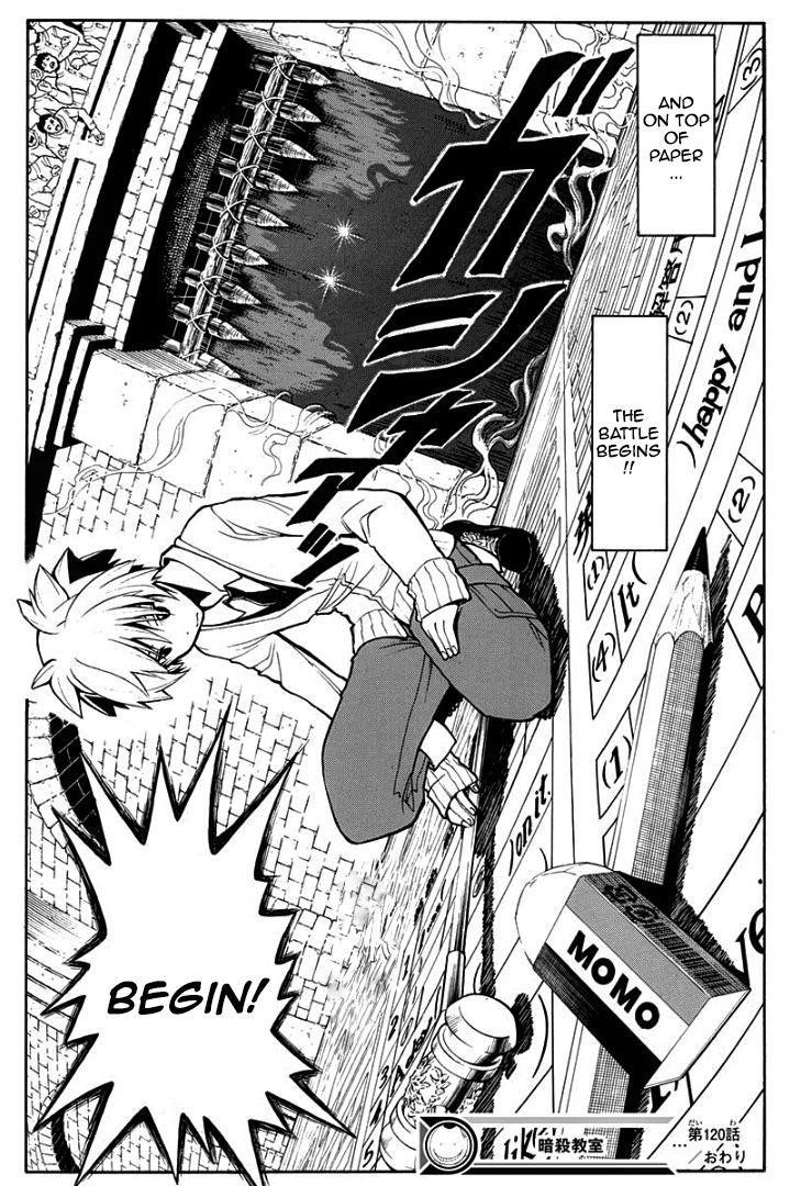 Ansatsu Kyoushitsu Chapter 120 - Page 20