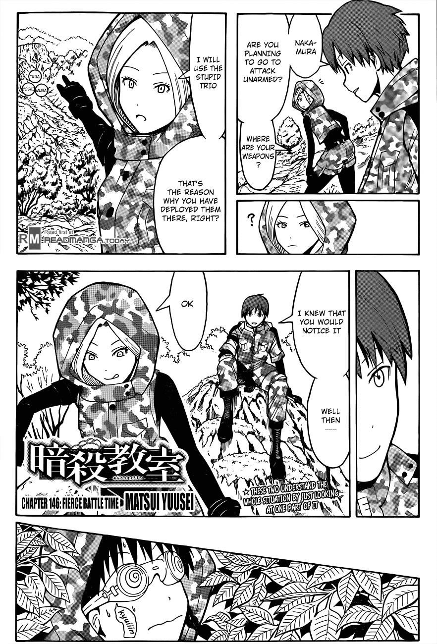 Ansatsu Kyoushitsu Chapter 146 - Page 1