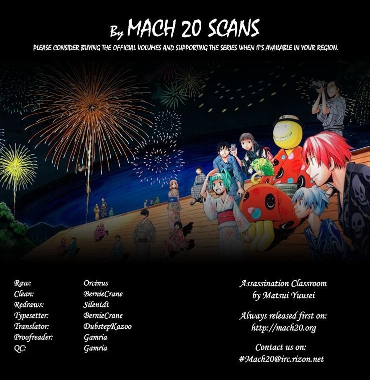 Ansatsu Kyoushitsu Chapter 165 - Page 1