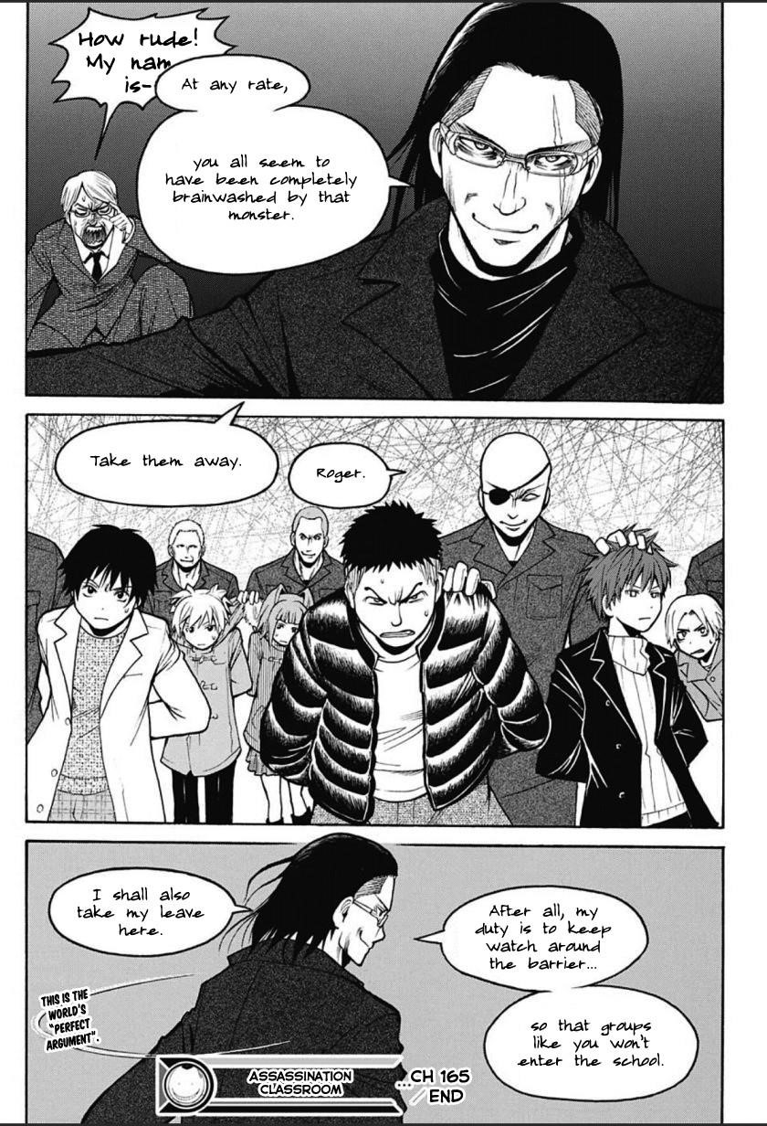 Ansatsu Kyoushitsu Chapter 165 - Page 20