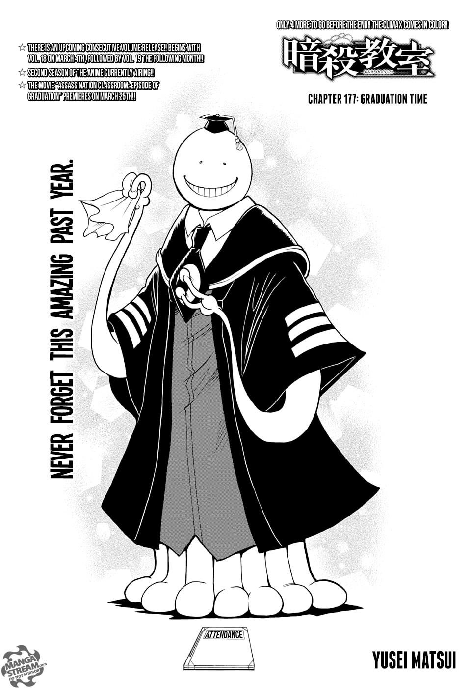 Ansatsu Kyoushitsu Chapter 177 - Page 11