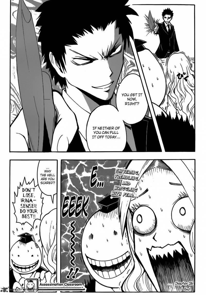 Ansatsu Kyoushitsu Chapter 26 - Page 20