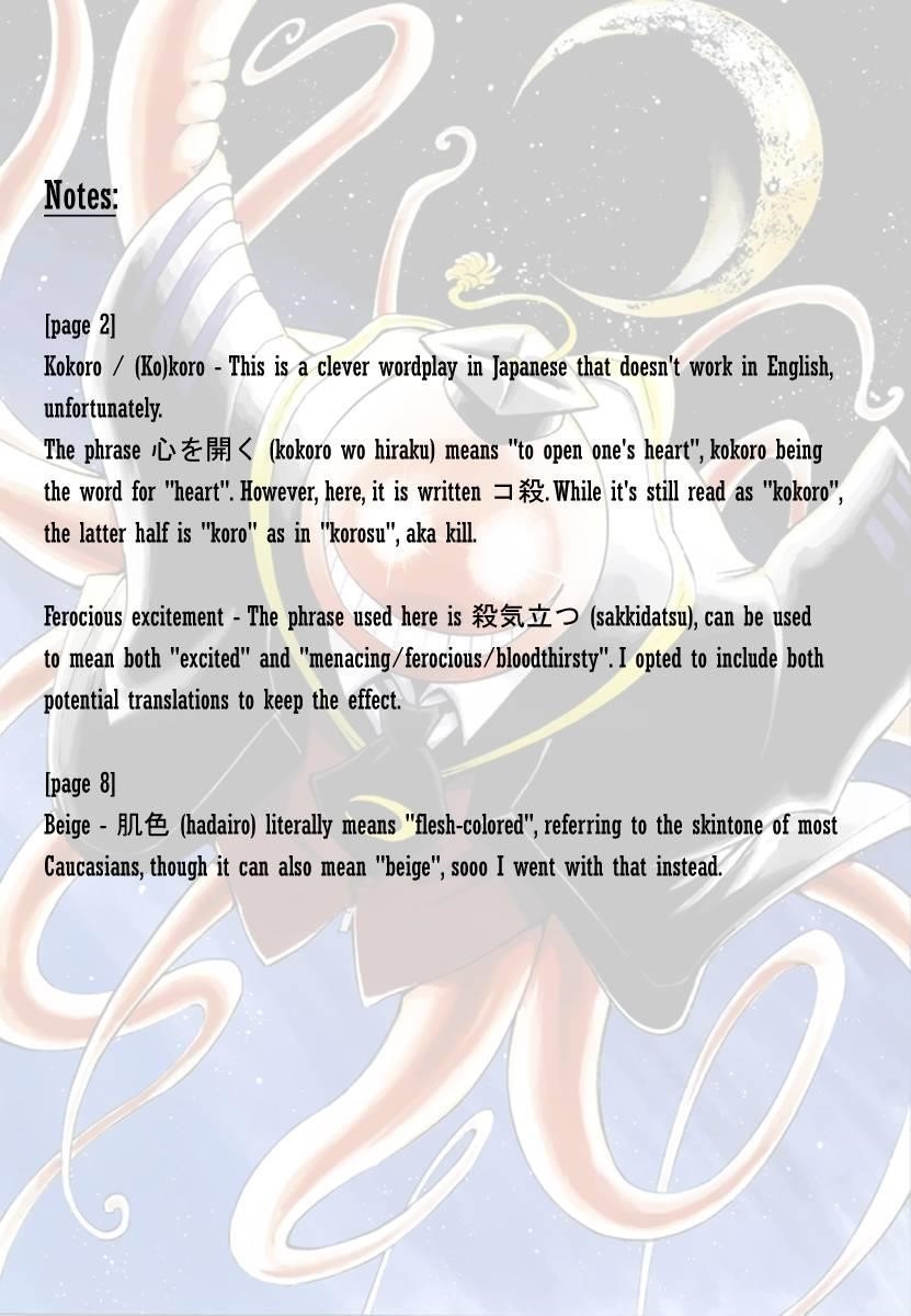 Ansatsu Kyoushitsu Chapter 3 - Page 21