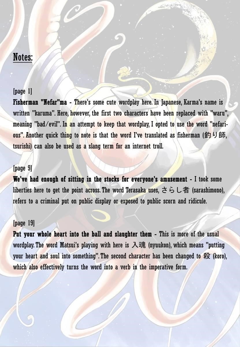 Ansatsu Kyoushitsu Chapter 33 - Page 21