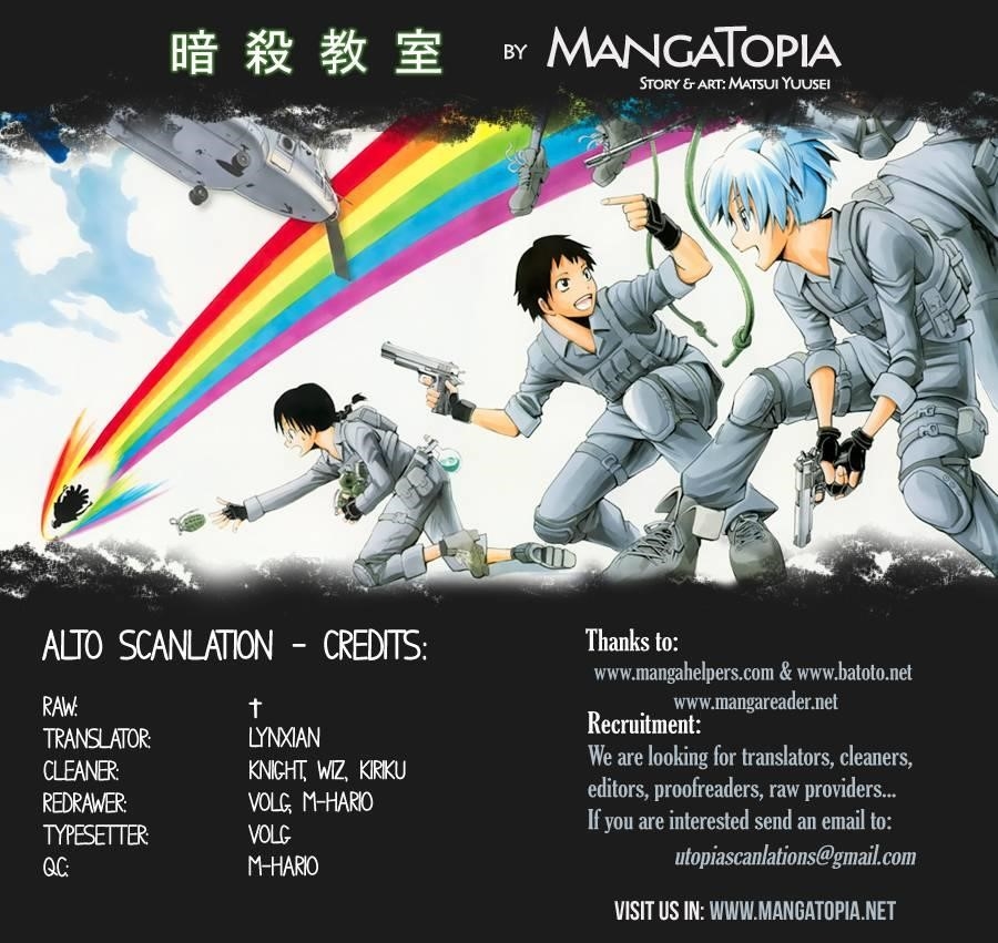 Ansatsu Kyoushitsu Chapter 38 - Page 1