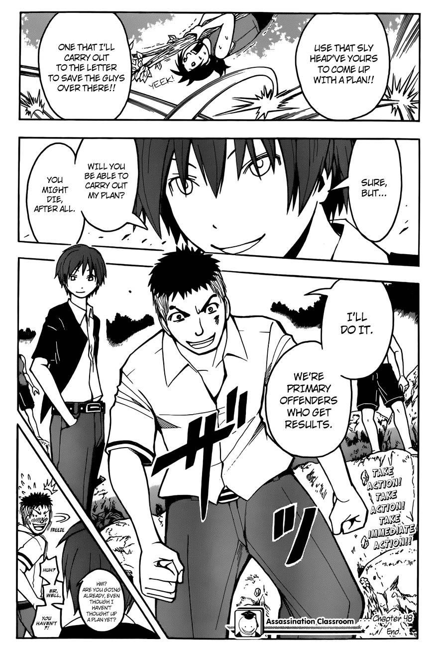 Ansatsu Kyoushitsu Chapter 48 - Page 20