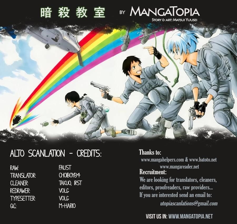 Ansatsu Kyoushitsu Chapter 61 - Page 1