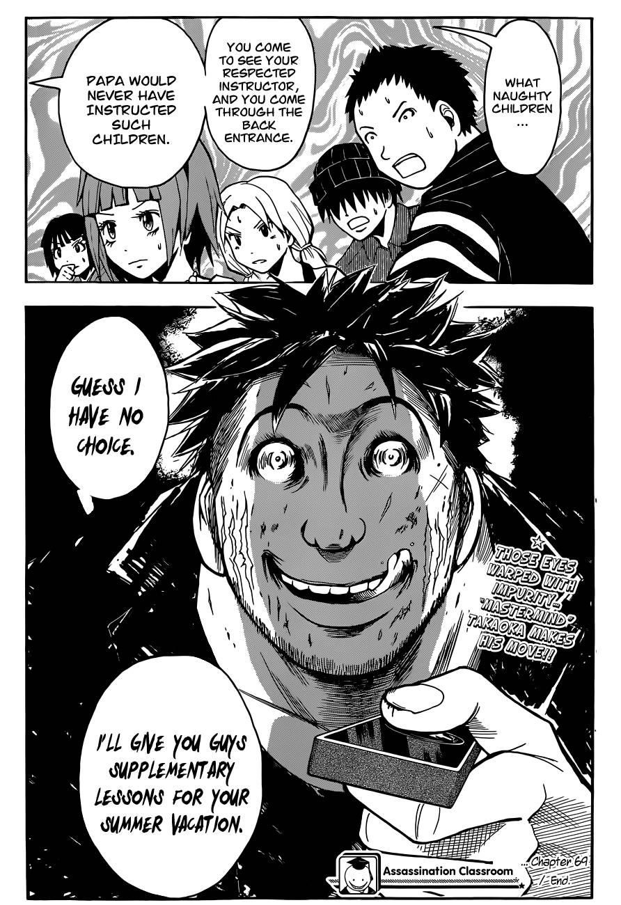 Ansatsu Kyoushitsu Chapter 69 - Page 20