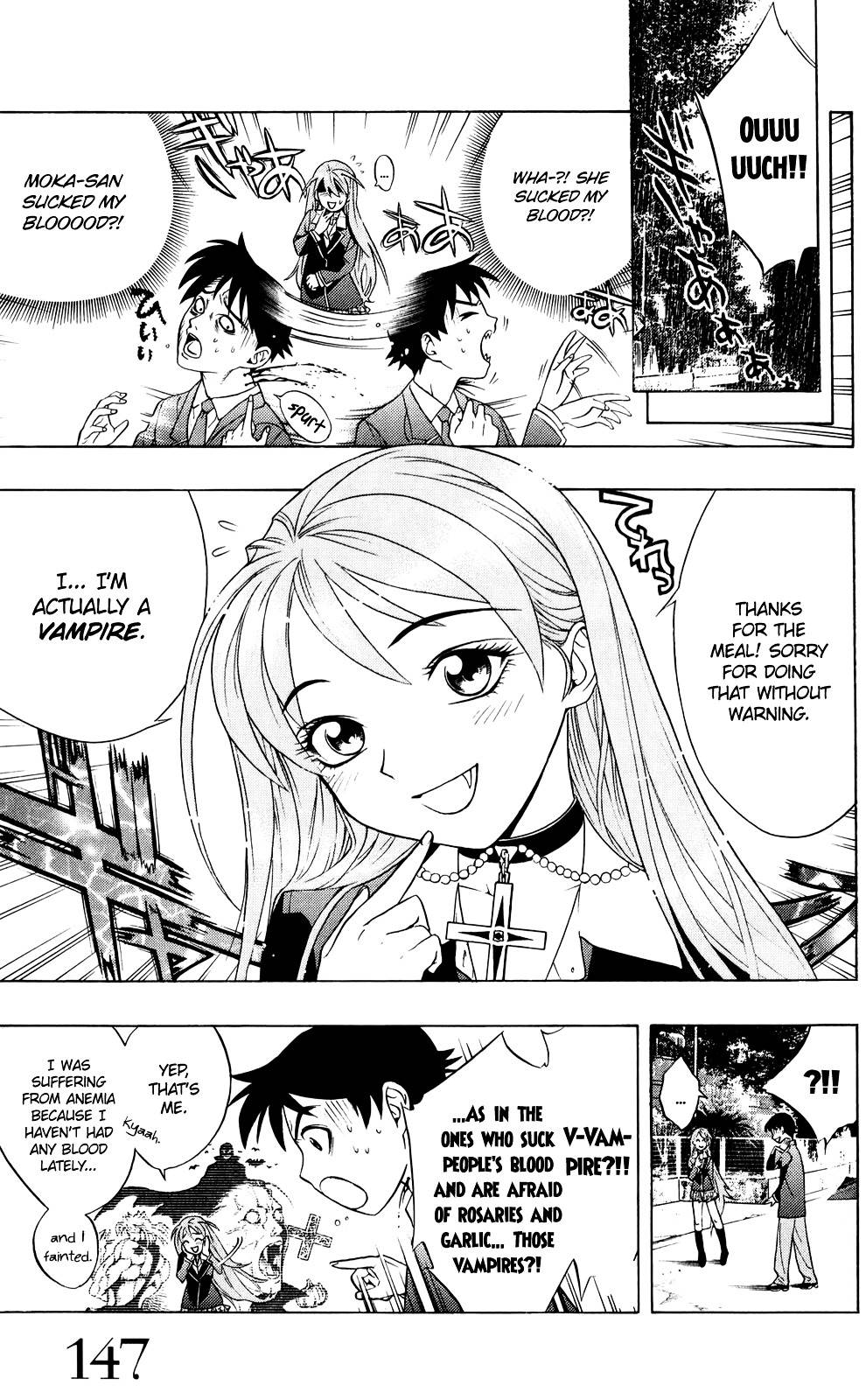 Rosario To Vampire Chapter 0 - Page 7