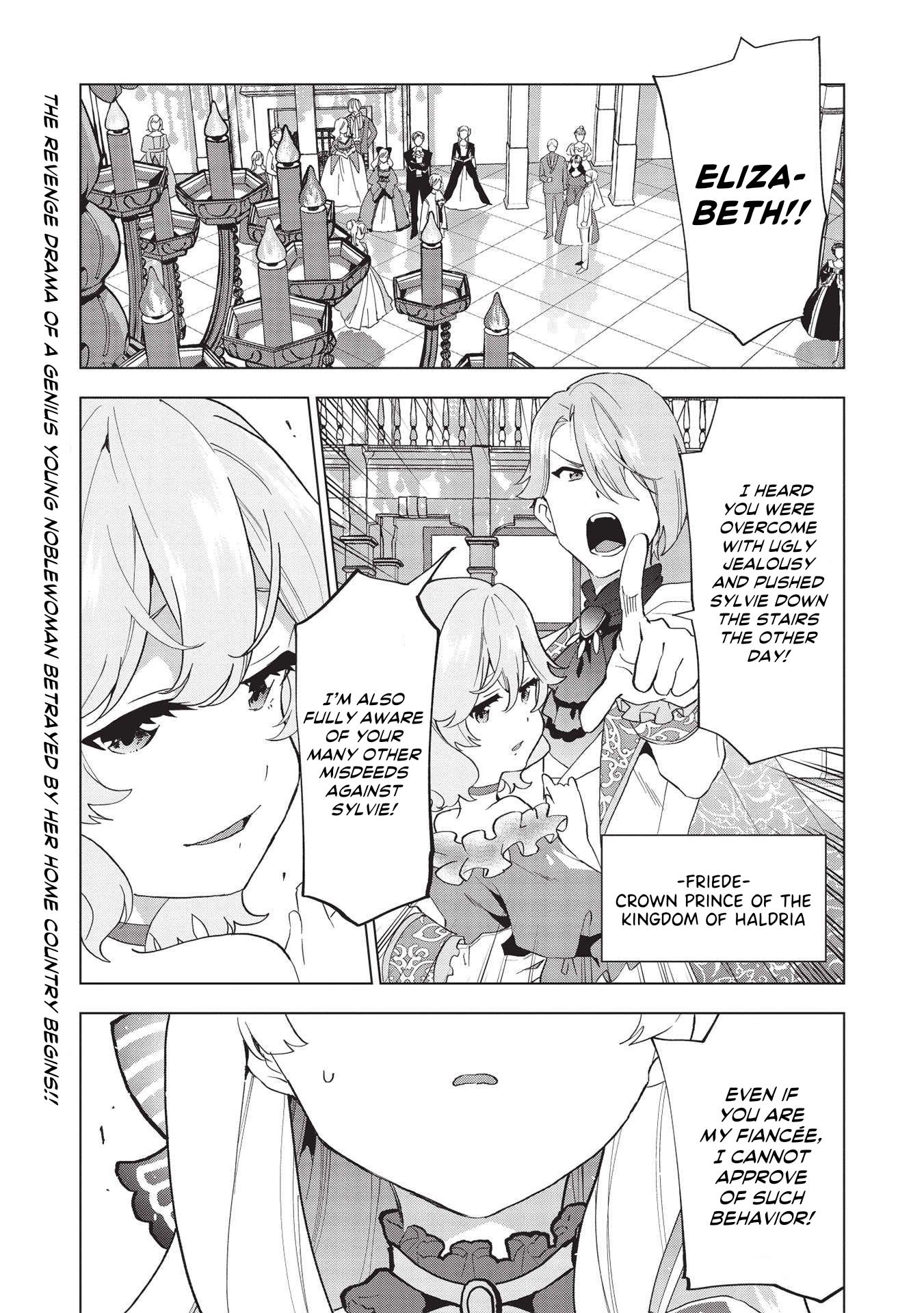 The Furious Princess Decided to Take Revenge. ~Devastating one’s Homeland with the Power of Grimoire~ Chapter 1 - Page 3