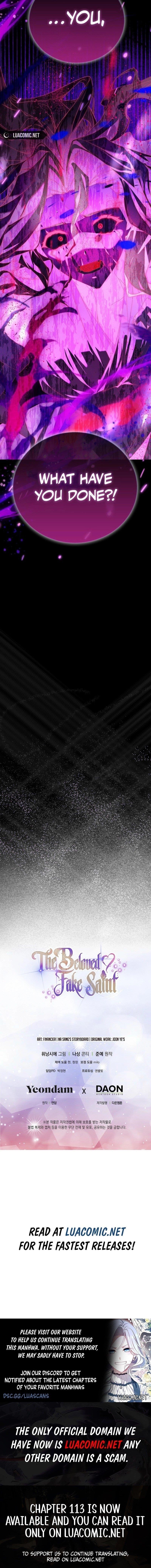 I’M A Fake Saintess But The Gods Are Obsessed Chapter 109 - Page 16