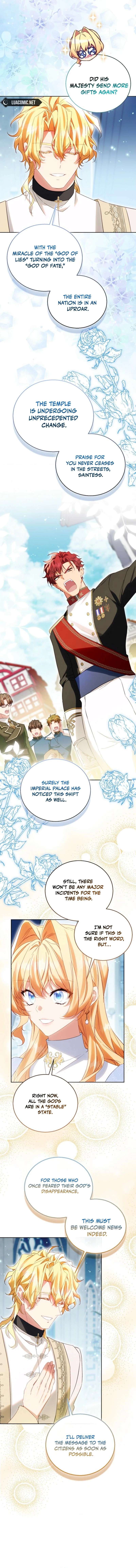 I’M A Fake Saintess But The Gods Are Obsessed Chapter 115 - Page 4