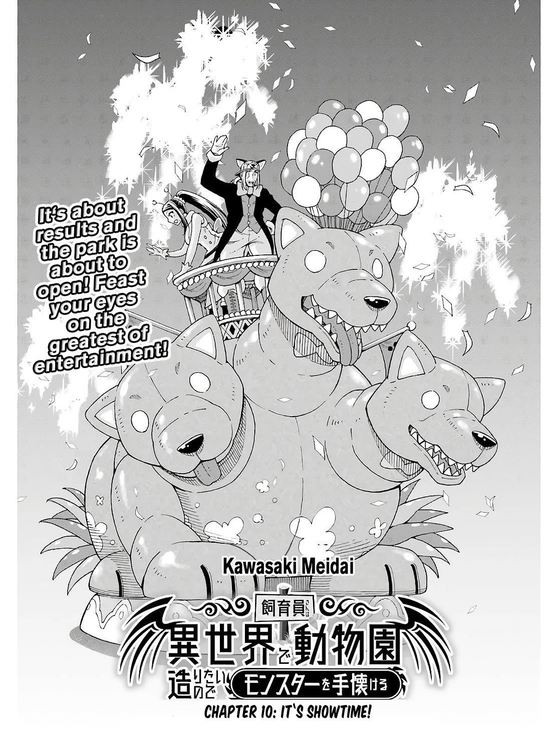 The Keeper Wants to Build a Zoo in Another World, so He Tames Monsters Chapter 10 - Page 1