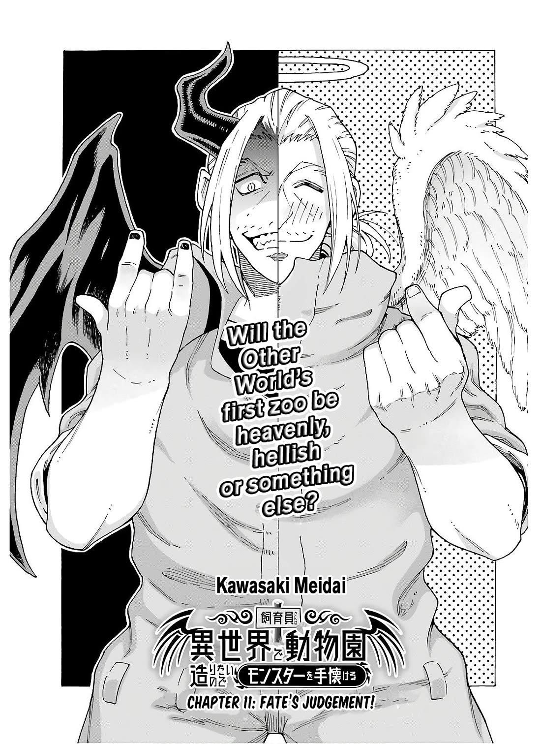 The Keeper Wants to Build a Zoo in Another World, so He Tames Monsters Chapter 11 - Page 1