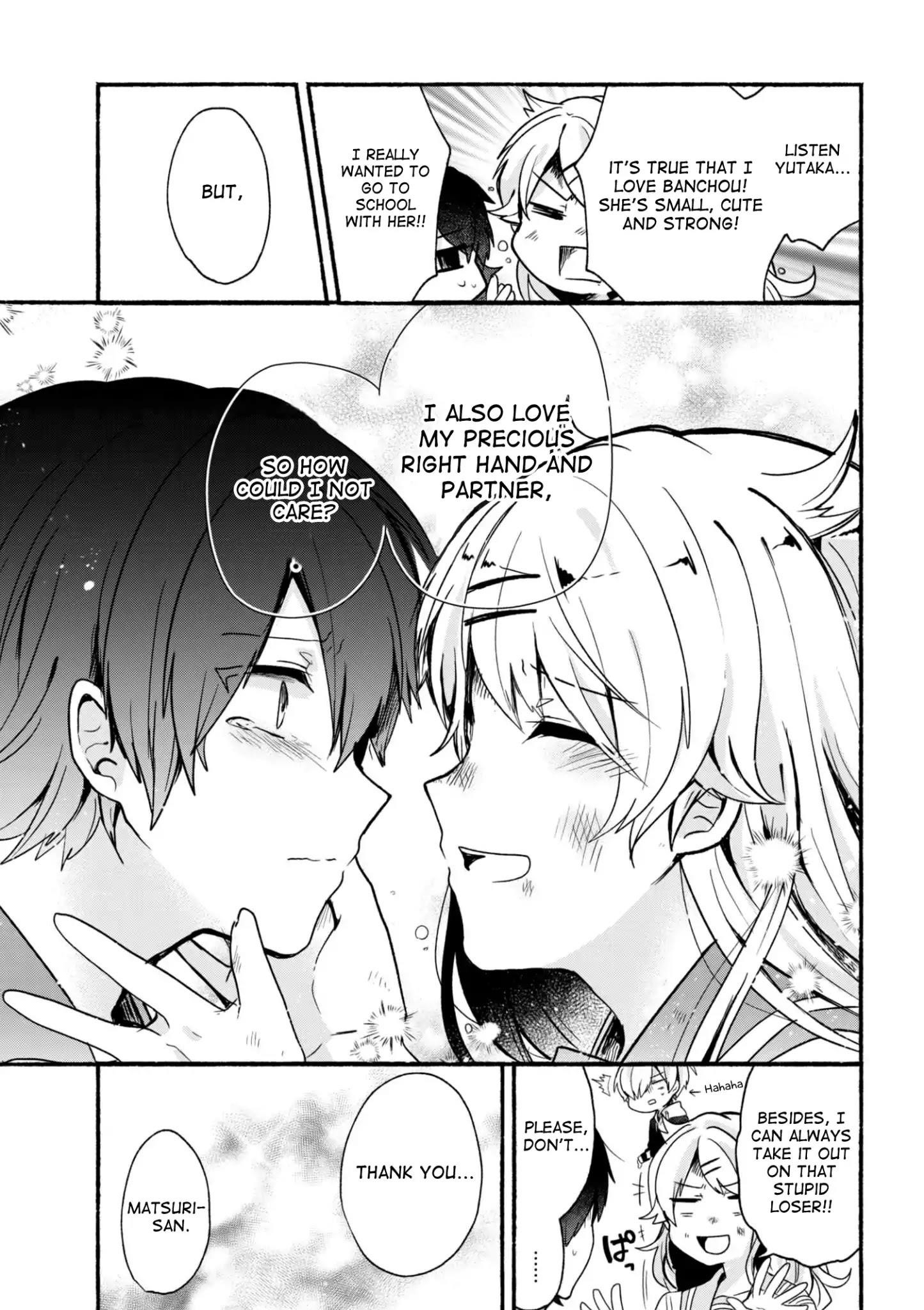 Pashiri Na Boku To Koi Suru Banchou-San Chapter 14 - Page 13