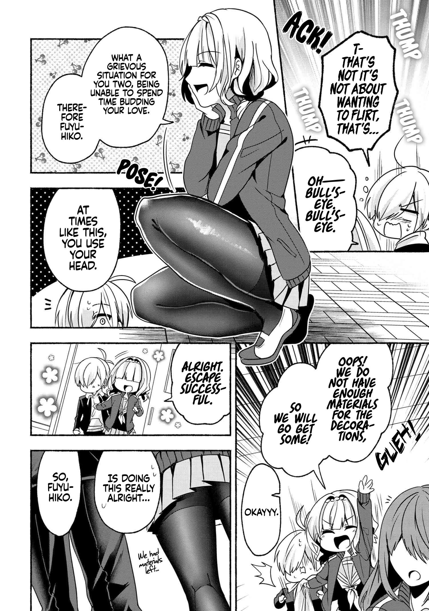 Pashiri Na Boku To Koi Suru Banchou-San Chapter 55 - Page 8