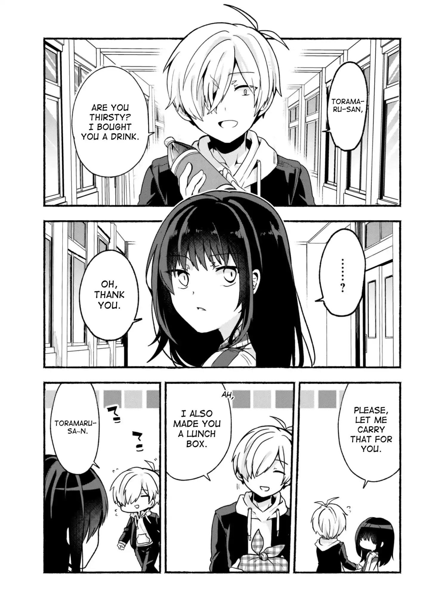 Pashiri Na Boku To Koi Suru Banchou-San Chapter 8 - Page 1