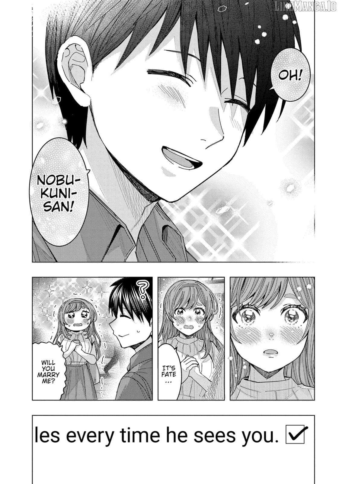 “Nobukuni-san” Does She Like Me? Chapter 65 - Page 15