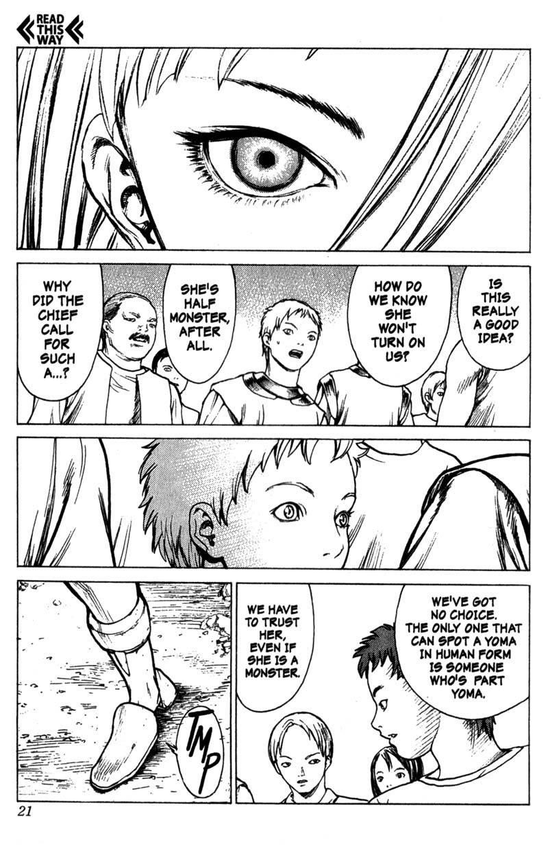 Claymore Chapter 1 - Page 21