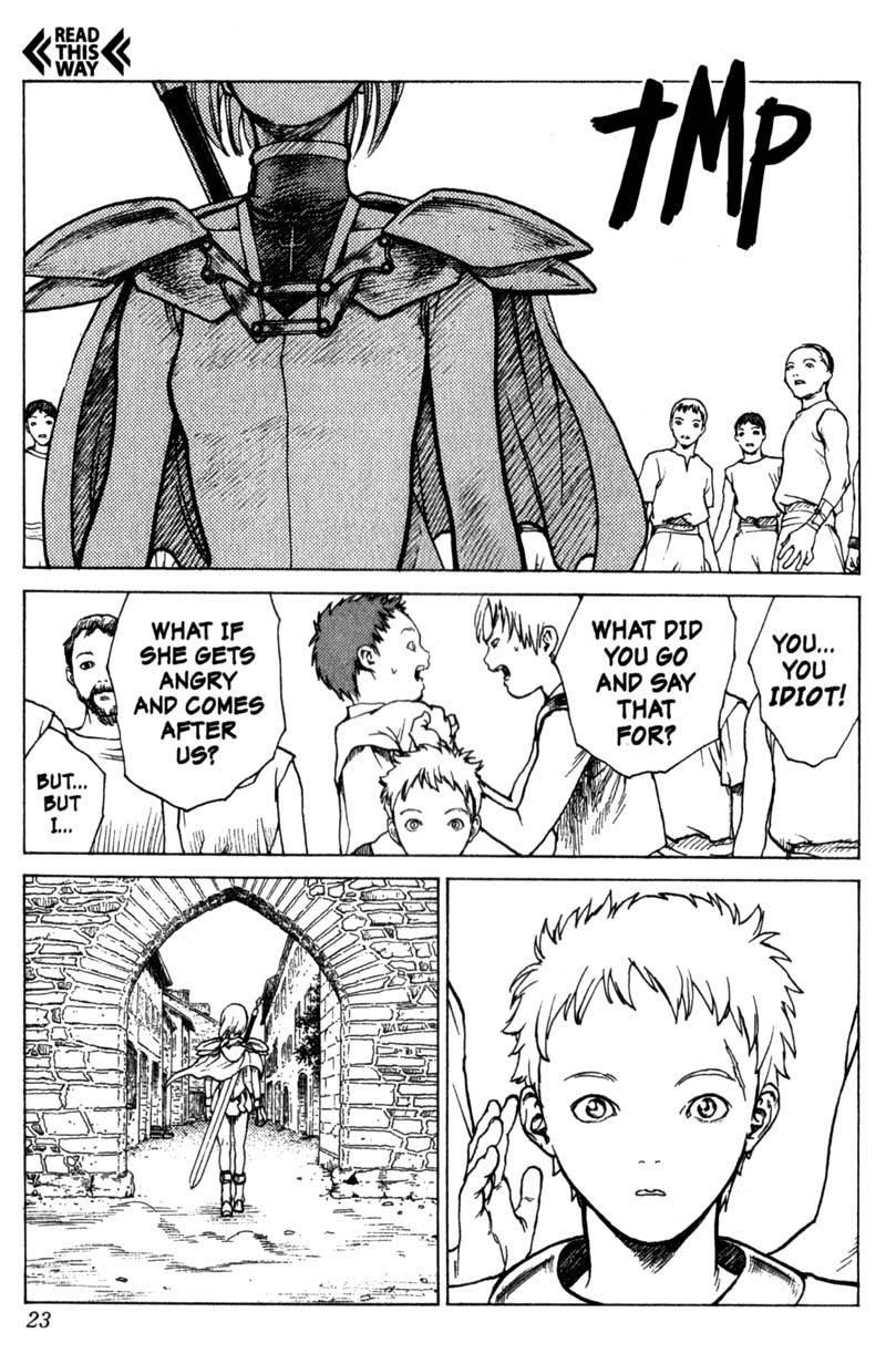 Claymore Chapter 1 - Page 23