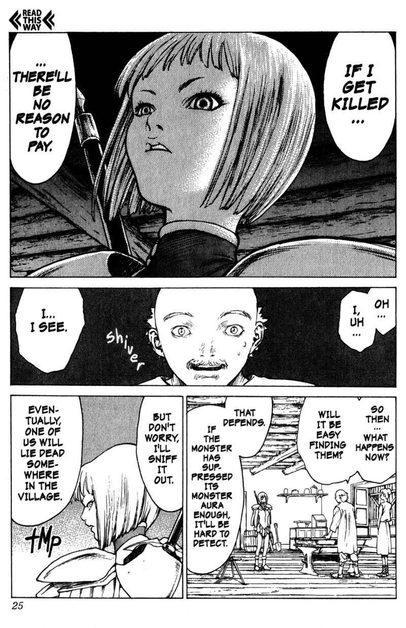 Claymore Chapter 1 - Page 25