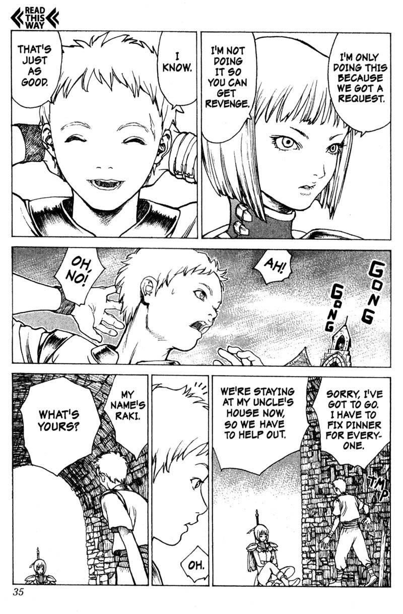 Claymore Chapter 1 - Page 35