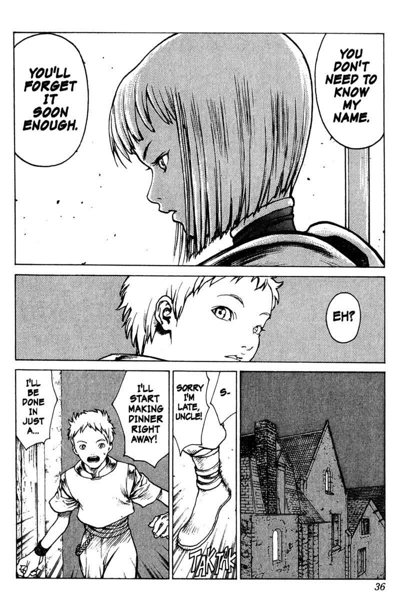 Claymore Chapter 1 - Page 36