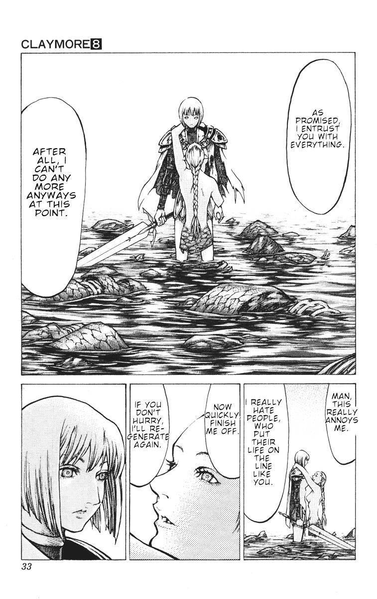 Claymore Chapter 40 - Page 32