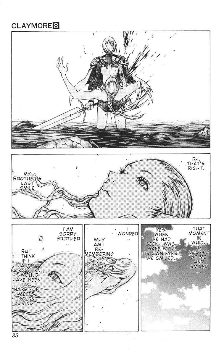Claymore Chapter 40 - Page 34