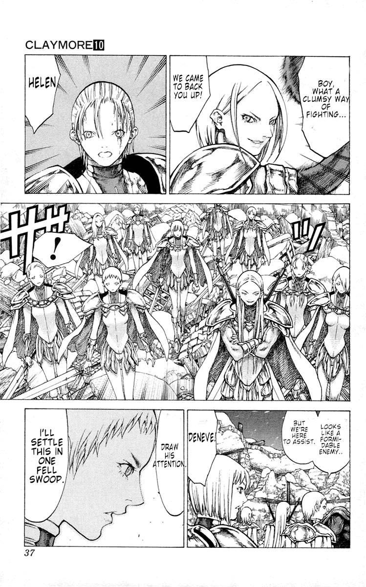 Claymore Chapter 52 - Page 38