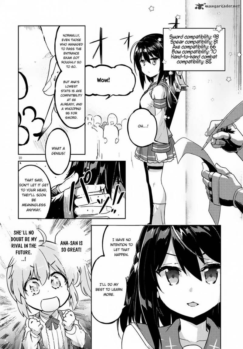 Kenshi O Mezashite Nyugaku Shitanoni Maho Tekisei 9999 Nandesukedo!? Chapter 1 - Page 12