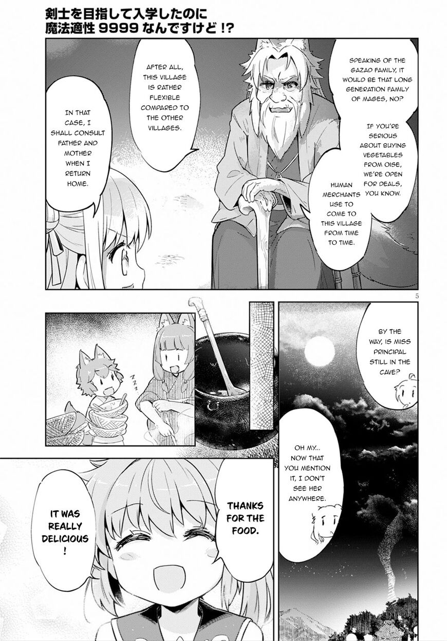 Kenshi O Mezashite Nyugaku Shitanoni Maho Tekisei 9999 Nandesukedo!? Chapter 18 - Page 5