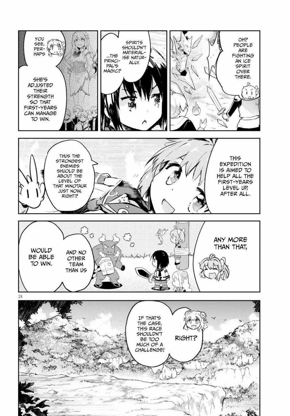 Kenshi O Mezashite Nyugaku Shitanoni Maho Tekisei 9999 Nandesukedo!? Chapter 31 - Page 24