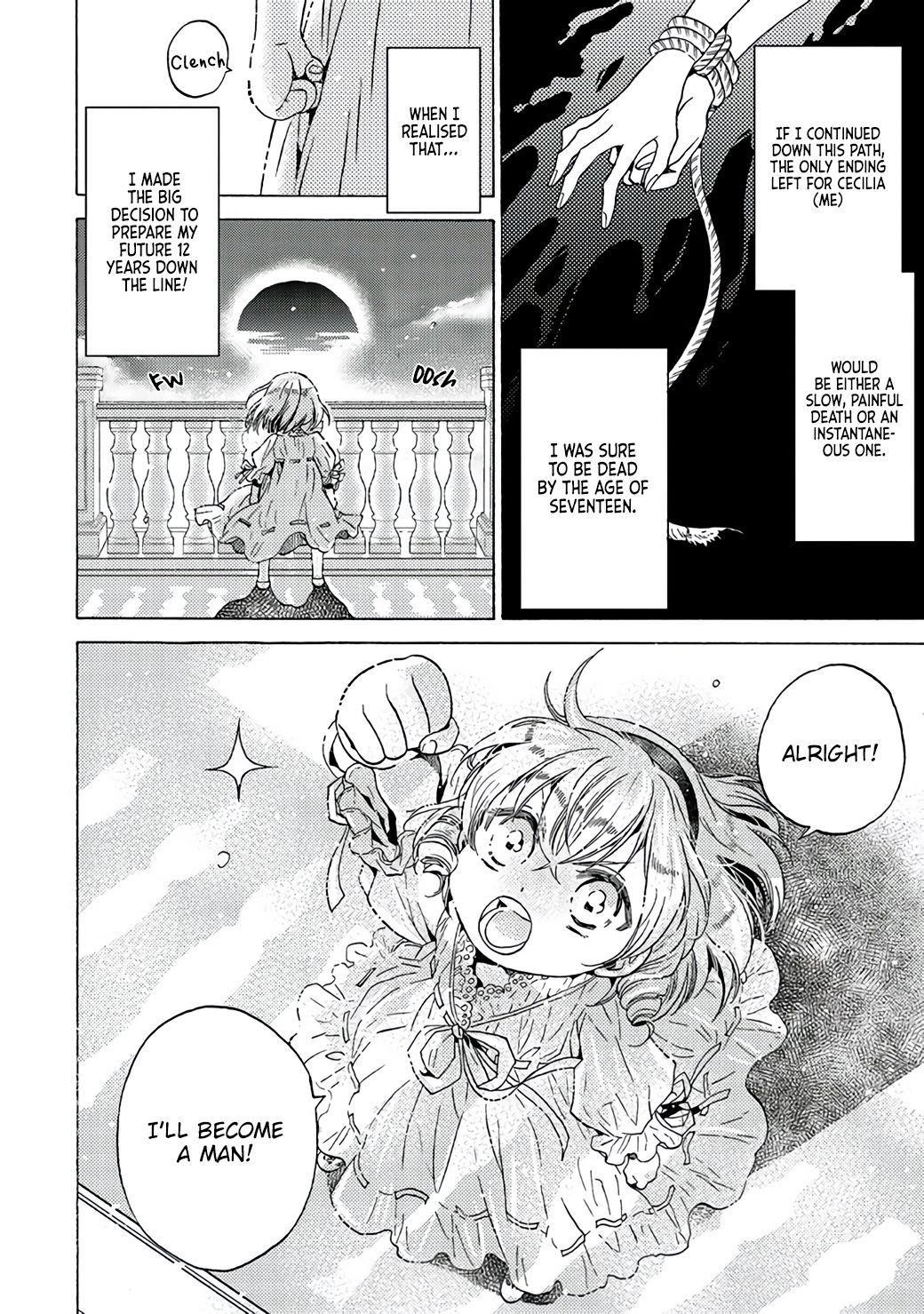 The Villainess, Cecilia Silvie, Doesan’t Want to Die, So She Decided to Cross-Dress! Chapter 1.1 - Page 10