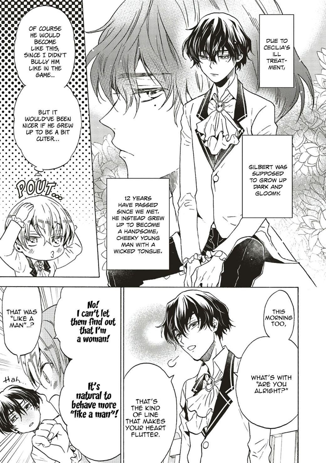 The Villainess, Cecilia Silvie, Doesan’t Want to Die, So She Decided to Cross-Dress! Chapter 1.2 - Page 5