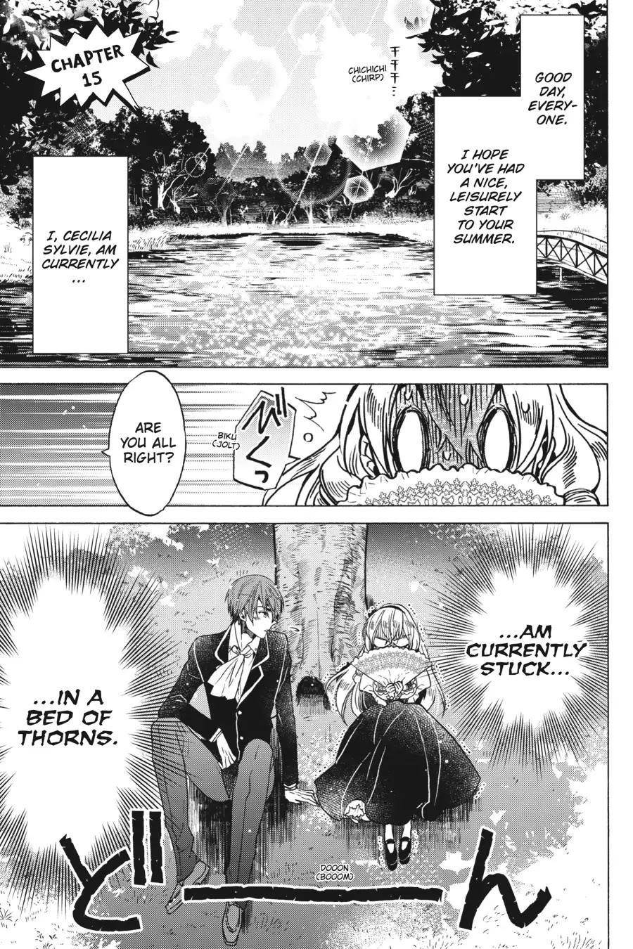 The Villainess, Cecilia Silvie, Doesan’t Want to Die, So She Decided to Cross-Dress! Chapter 15 - Page 1