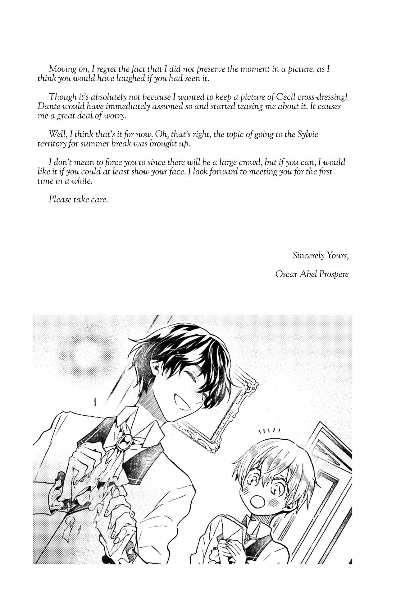 The Villainess, Cecilia Silvie, Doesan’t Want to Die, So She Decided to Cross-Dress! Chapter 4.5 - Page 4