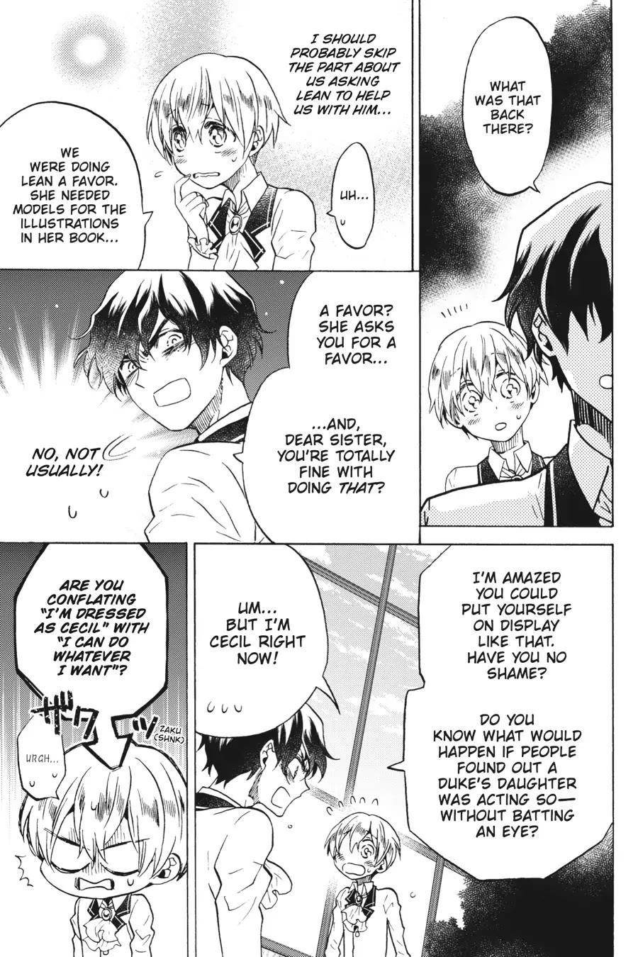 The Villainess, Cecilia Silvie, Doesan’t Want to Die, So She Decided to Cross-Dress! Chapter 7 - Page 11