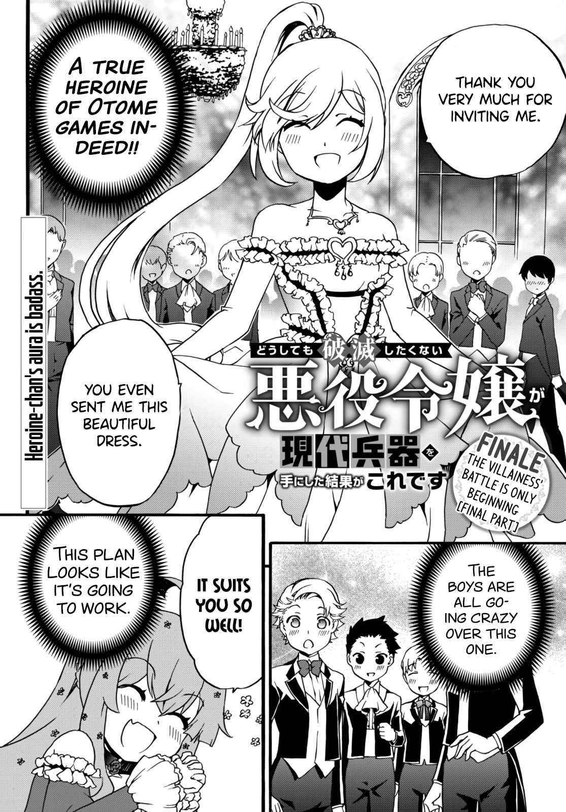 The Villainess Will Crush Her Destruction End Through Modern Firepower Chapter 67 - Page 1