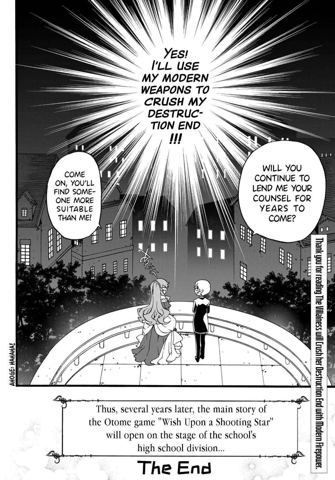 The Villainess Will Crush Her Destruction End Through Modern Firepower Chapter 67 - Page 8