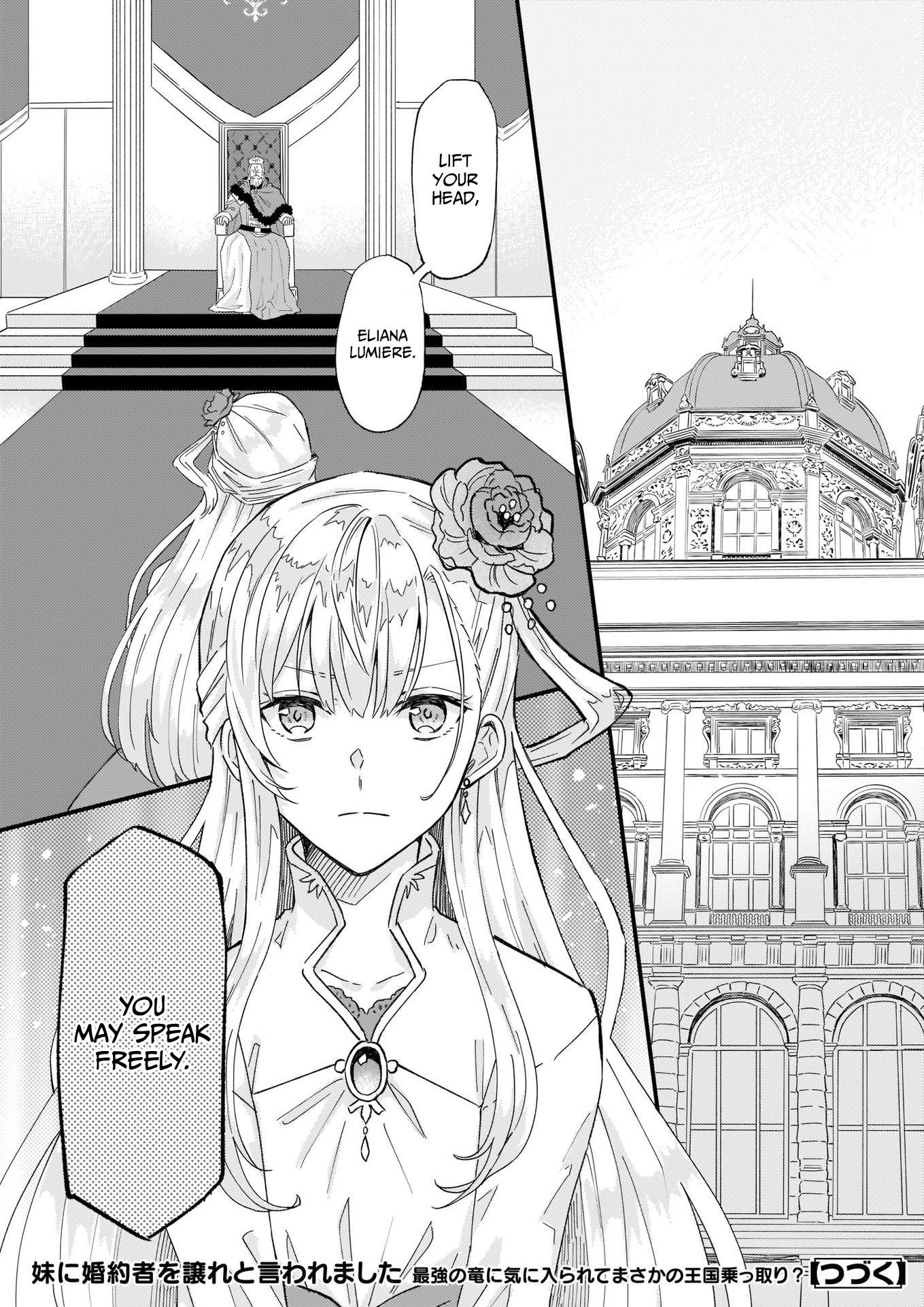 I Was Told To Relinquish My Fiancé To My Little Sister, And The Greatest Dragon Took A Liking To Me And Unbelievably Took Over The Kingdom Chapter 12 - Page 31